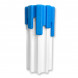 Ваза HatRom Drip, белый-синий в Барнауле