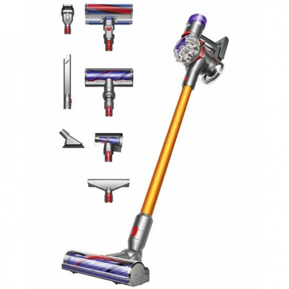 Вертикальный пылесос Dyson V8 Absolute SV25, Silver/Yellow (476596-01) в Барнауле