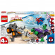 Конструктор LEGO Super Heroes 10782 Схватка Халка и Носорога на грузовиках в Барнауле