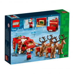 Конструктор LEGO Коллекционные наборы 40499 Сани Деда Мороза